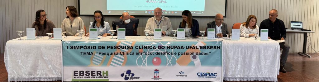Fundepes prestigia I Simpósio Integrado e fortalece apoio à pesquisa clínica no HUPAA